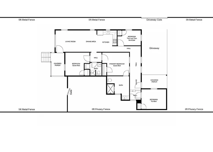 Stockyards! Less Than 4 Minutes-Sleeps 8-Lee House