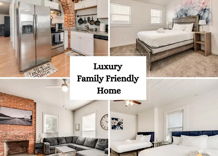 Luxury Family Friendly Home 6 Queen Beds