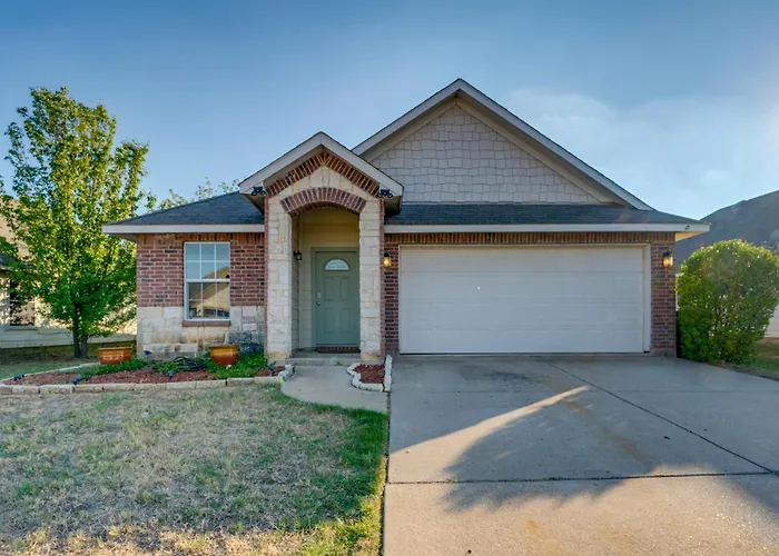 Private Yard & Patio: Fort Worth Family Home