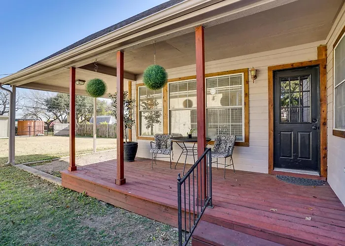 Walk To Shops: Centrally Located Fort Worth Home